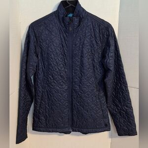 Eastern Mountain Sports Dark Blue Quilted Puffer Jacket